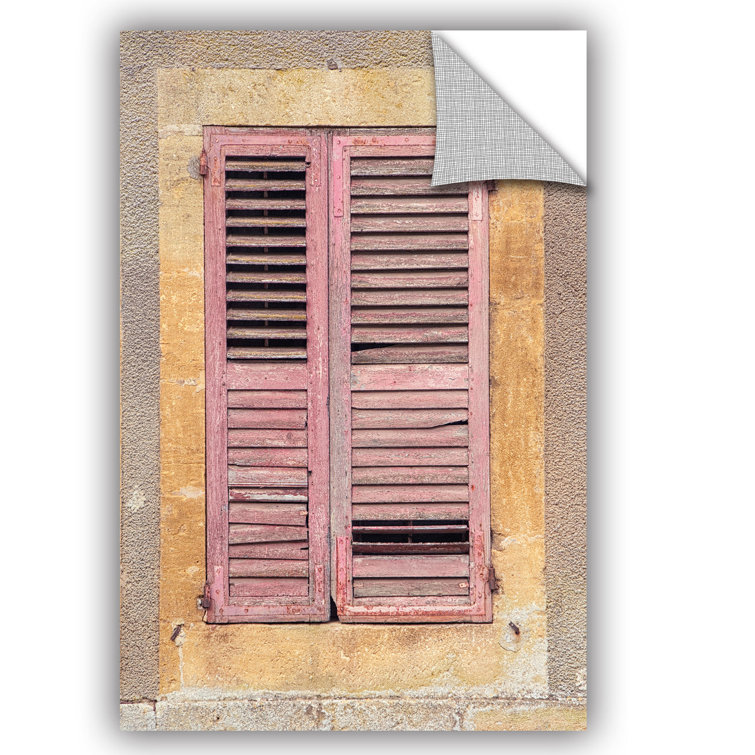 Ophelia & Co. French Shutters III Removable Wall Decal Wayfair Canada